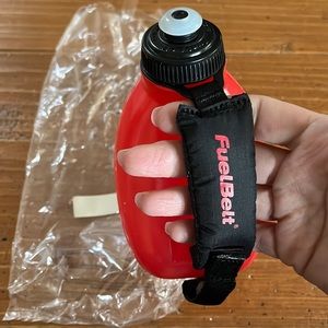 Handheld FuelBelt Runners Bottle - Red